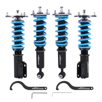 MaXpeedingrods COT6 Coilover 24 Way Damper Shock compatible for Mitsubishi 3000GT compatible for FWD 91-99