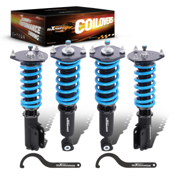 MaXpeedingrods COT6 Coilover 24 Way Damper Shock compatible for Mitsubishi 3000GT compatible for FWD 91-99
