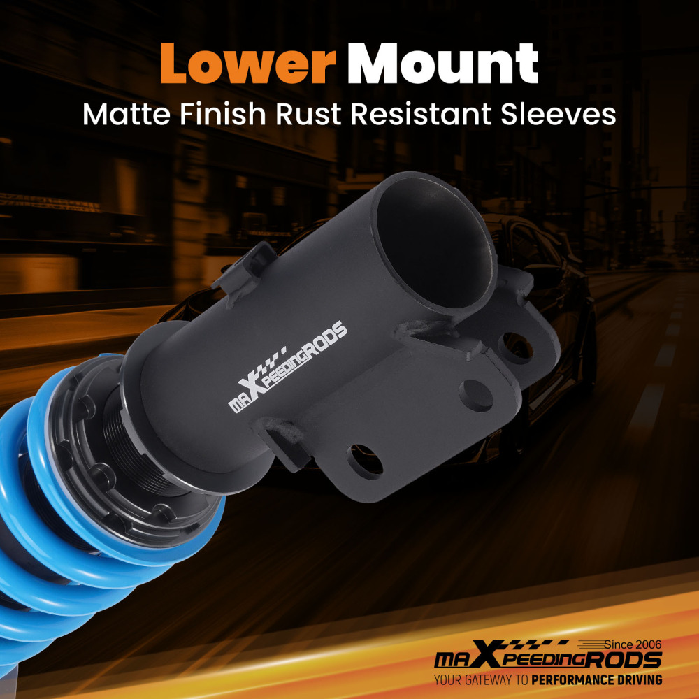 MaXpeedingrods COT6 Coilover 24 Way Damper Shock compatible for Mitsubishi 3000GT compatible for FWD 91-99