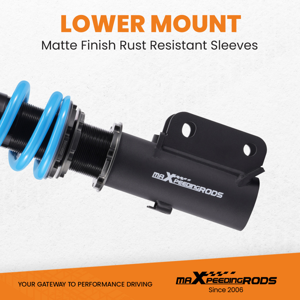 Compatible for Mitsubishi 3000GT FWD 91-99 MaXpeedingrods COT6 Coilover 24 Way Damper Shock Lowering Kit