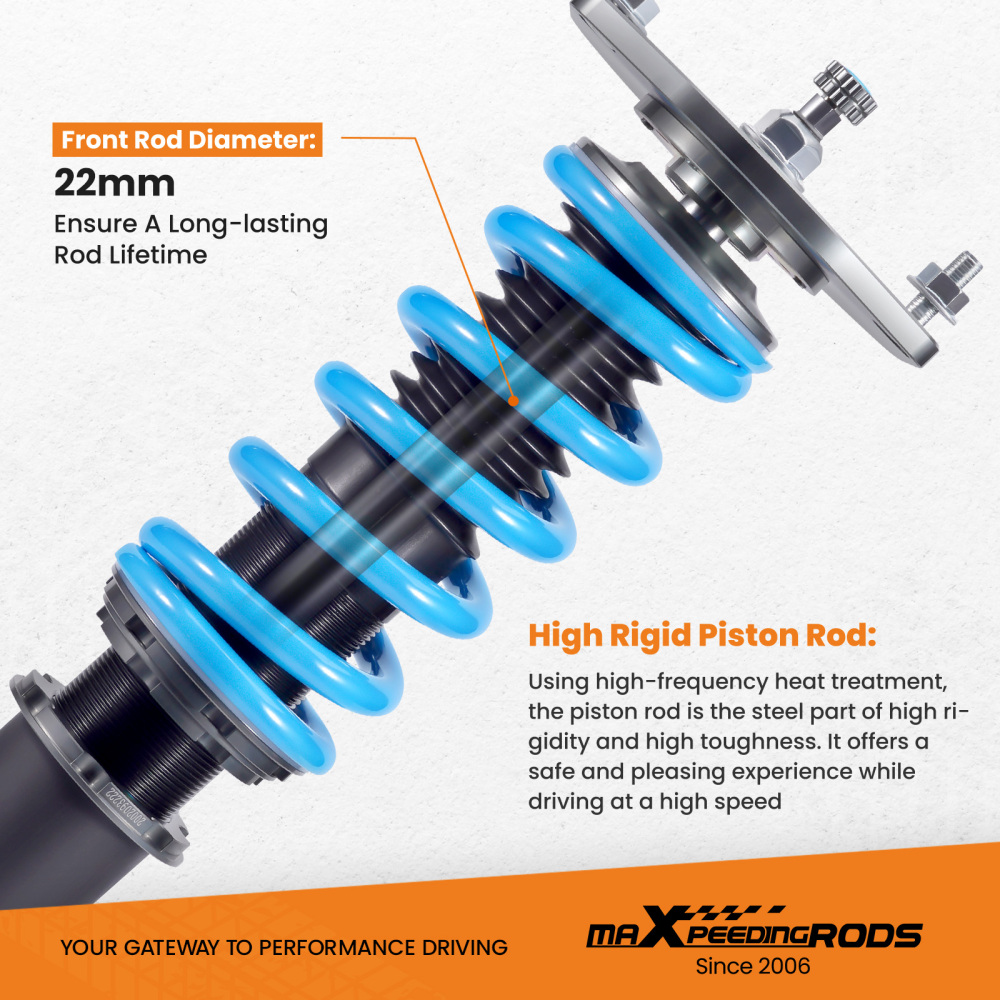 Coilover compatible for Mitsubishi 3000GT (Compatible for GTO) AWD 1991-1999 3.0L Lowering Kit