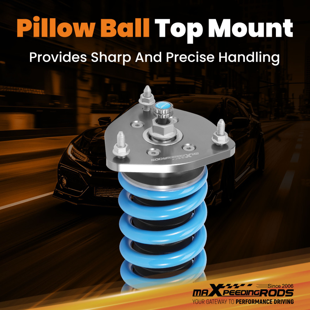 Amortisseurs Combinés Filetés compatible pour Nissan 350Z Coupe 2003-2008 (Z33) Roadster