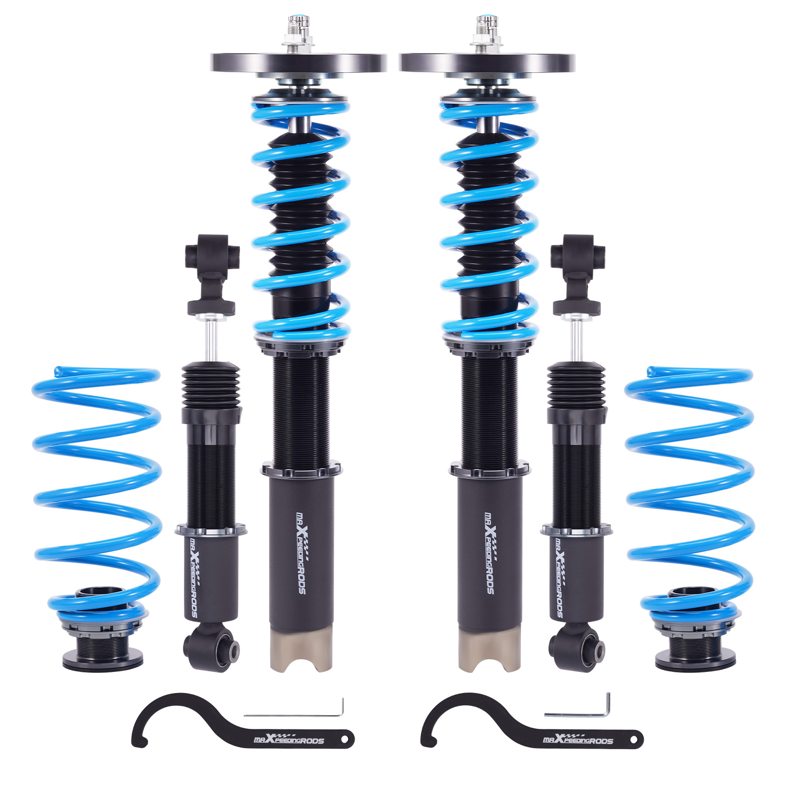 24 Step Damper Coilovers Suspension Struts compatible for