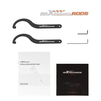 Compatible for Audi A6 / A6 QUATTRO C7 12-18 MaXpeedingrods T6 Adjustable Coilovers Lowering Kit 