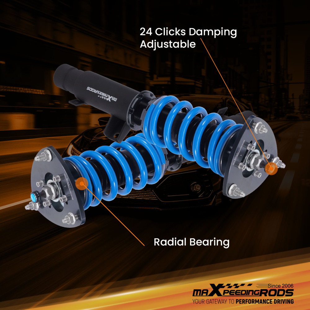 MaXpeedingrods COT6 Coilover Suspension Kit compatible for Honda Accord 2013-2017 lowering kit
