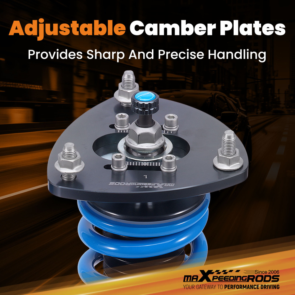 MaXpeedingrods COT6 Coilover Suspension Kit compatible for Honda Accord 2013-2017 lowering kit