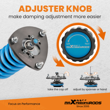 MaXpeedingrods COT6 Coilover Suspension Kit compatible for Honda Accord 2013-2017 lowering kit