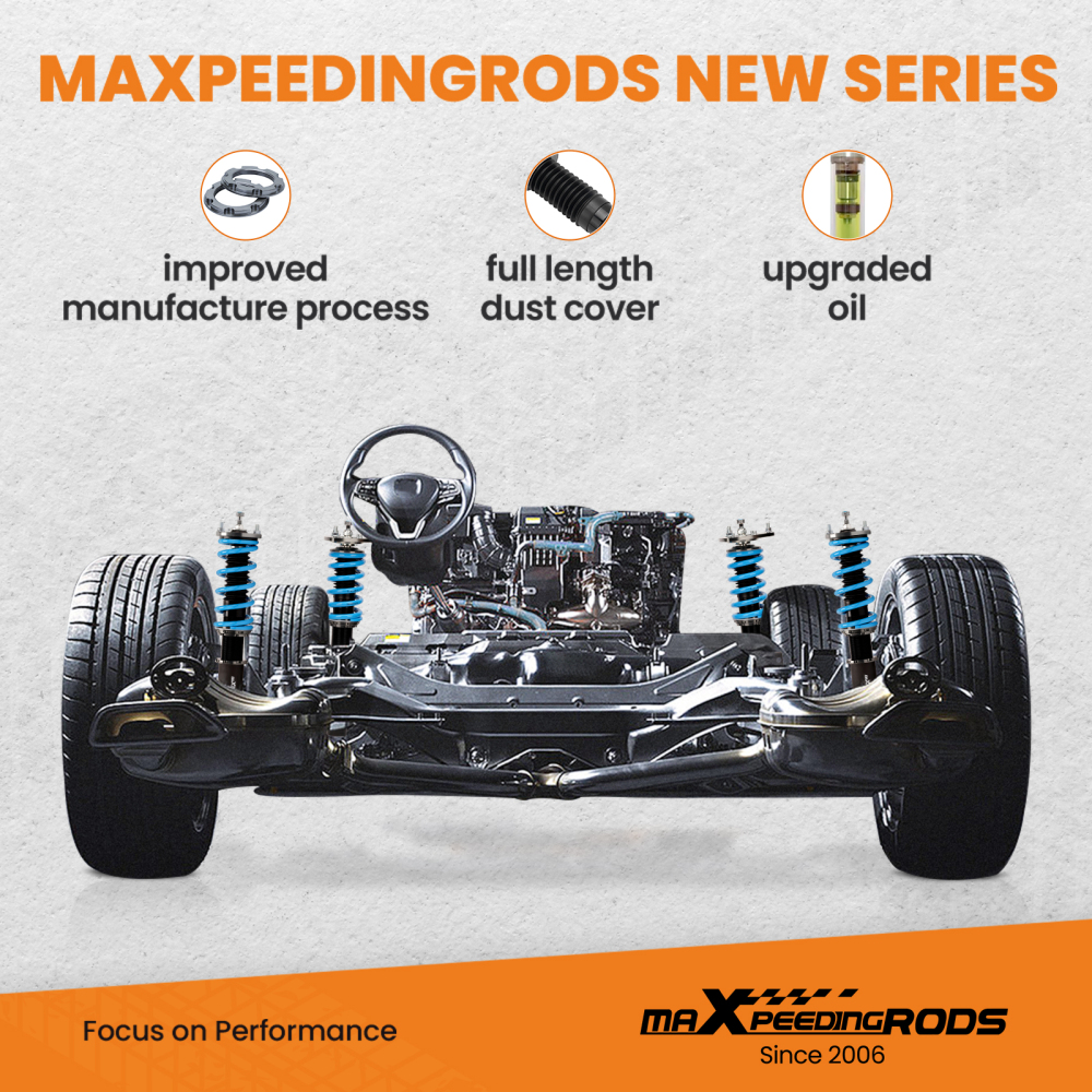 MaXpeedingrods Coilovers 24 Way Damper Suspension Kit for Honda Accord 2013-2017