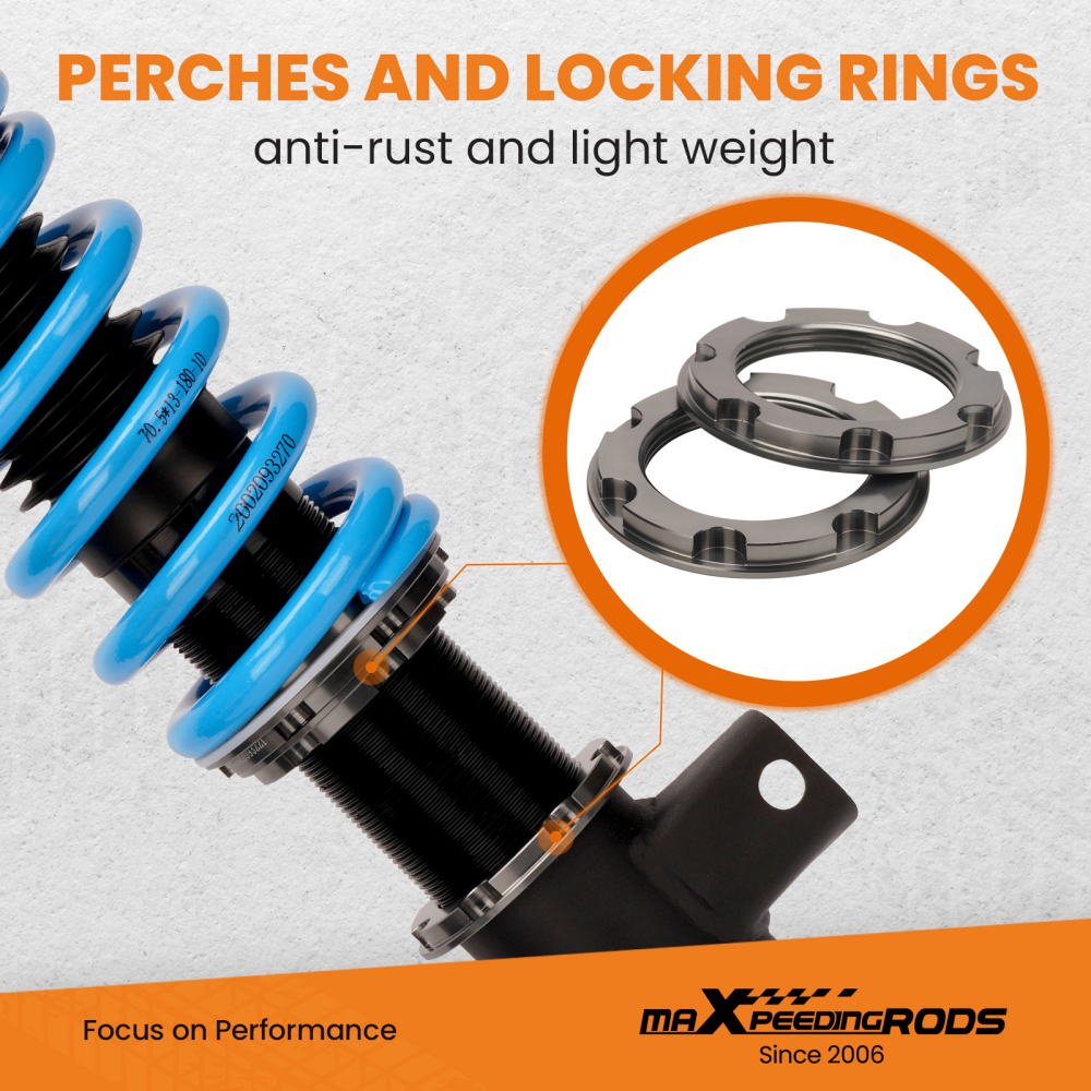 MaXpeedingrods Coilovers 24 Way Damper Suspension Kit for Honda Accord 2013-2017