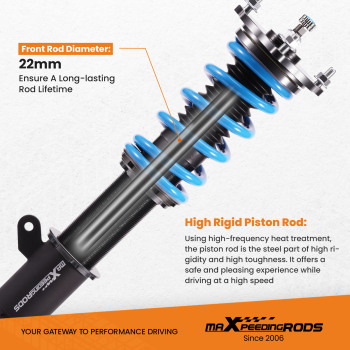 MaXpeedingrods Coilovers 24 Way Damper Strut For Honda Accord w/o ADS 2018-2022 Lowering Kit