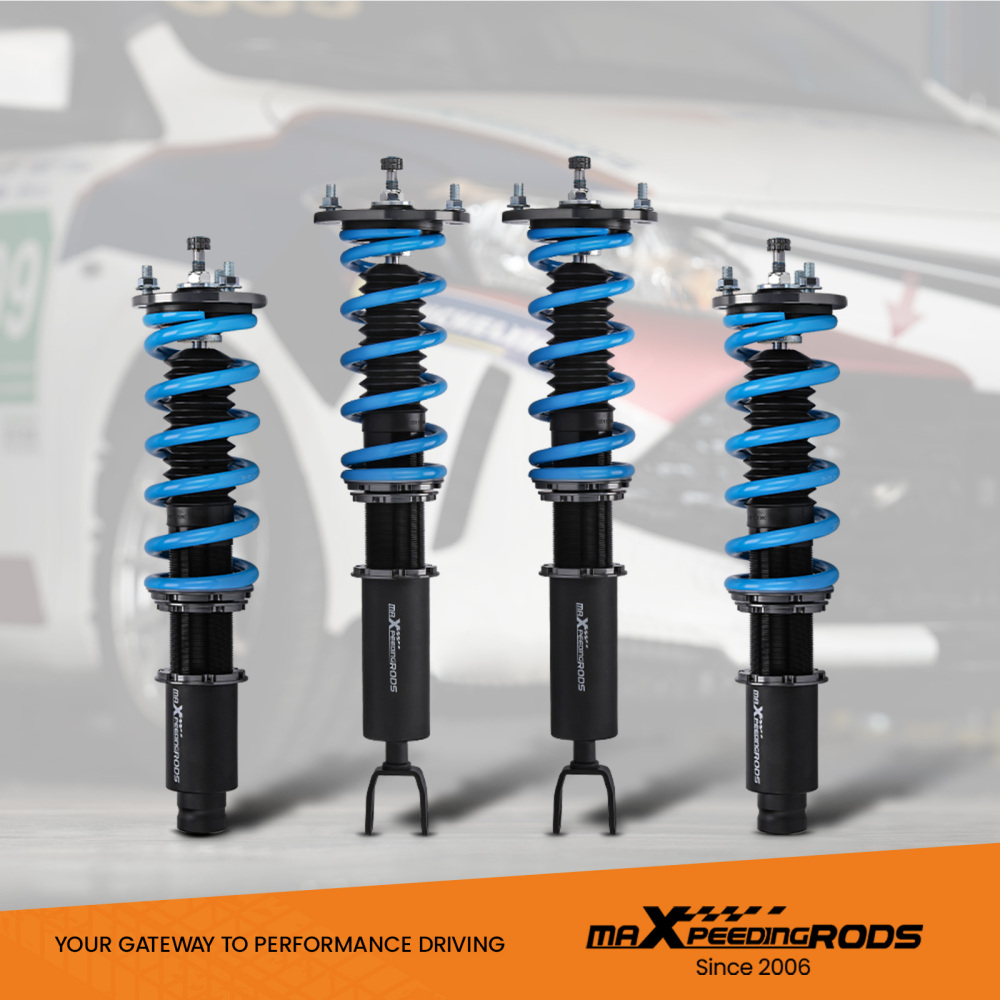 Reglable Amortisseur Suspensions compatible pour Honda Accord DX/EX/LX CD5 CD7 combinés filetéskit dabaissement