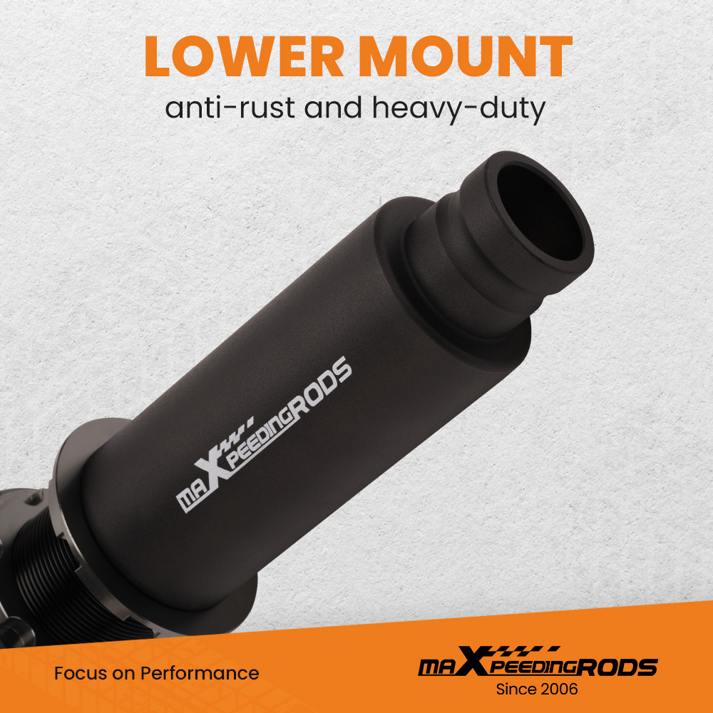 Compatible for Honda Accord 98-02 COT6 24 Way Damper Adjustable Coilover Kit Maxpeedingrods lowering kit