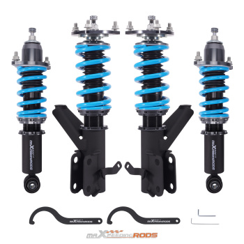 maXpeedingrods T6 Advanced Series Coilovers Kit compatible for Honda Integra DC5 2001-2006 compatible for Acura RSX 2002-2006 Lowering Kit