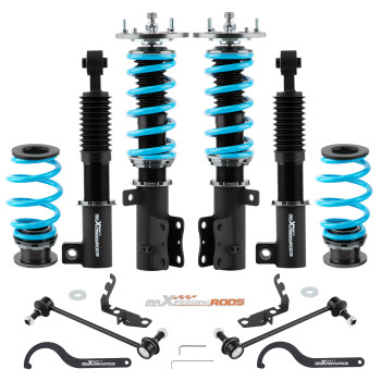 Compatible for Chevy Cobalt 05-10 MaXpeedingrods T6 Coilovers 24 Way Damper Lowering Kit