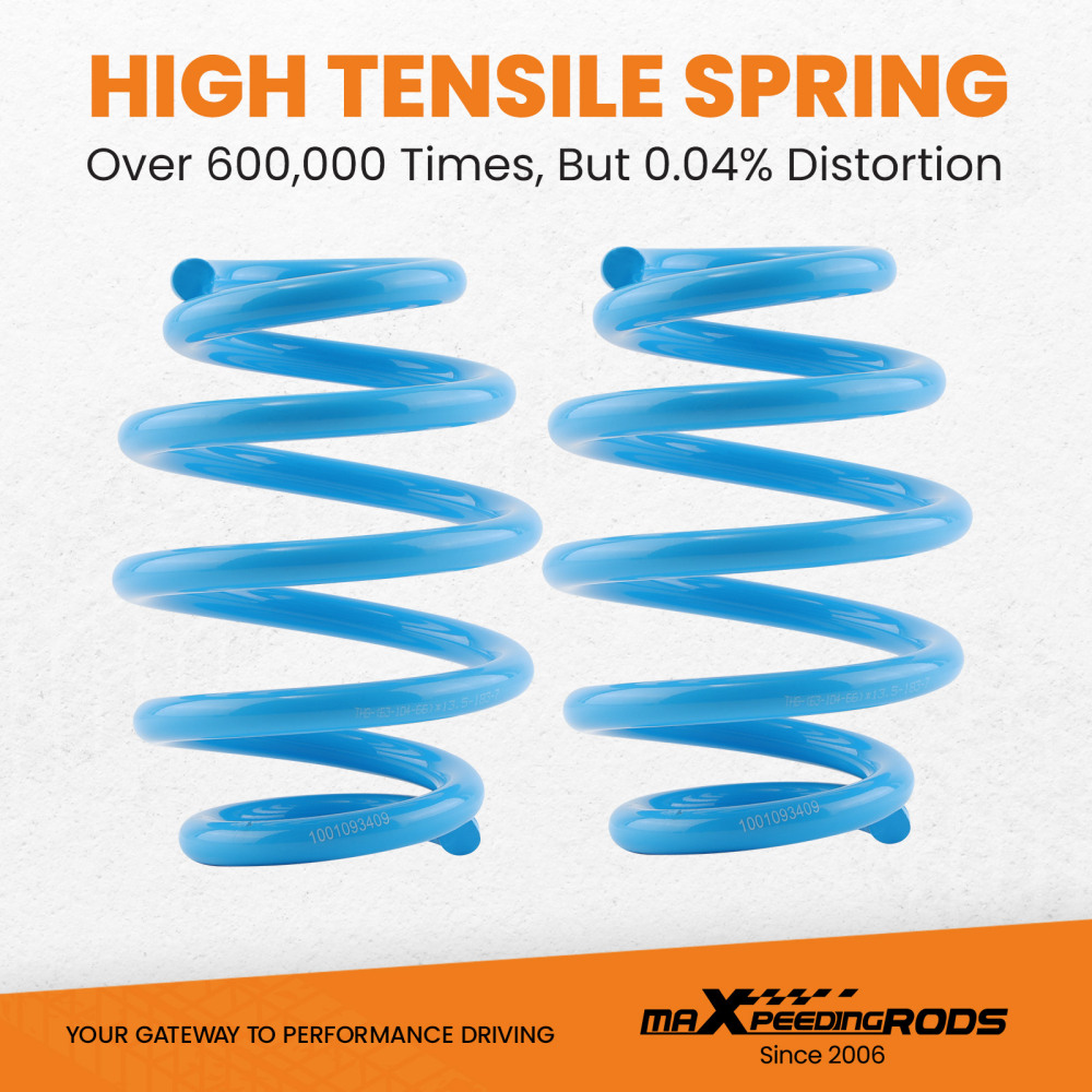 Maxpeedingrods COT6 Coilover Suspension Kit compatible for Chevrolet Cobalt 2005-2010 lowering kit