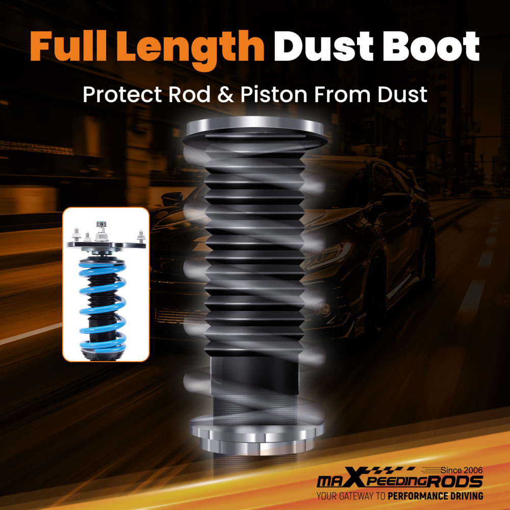 Compatible for Nissan Altima 07-13 Maxima 09-14 MaXpeedingrods COT6 Coilovers Lowering Kit 