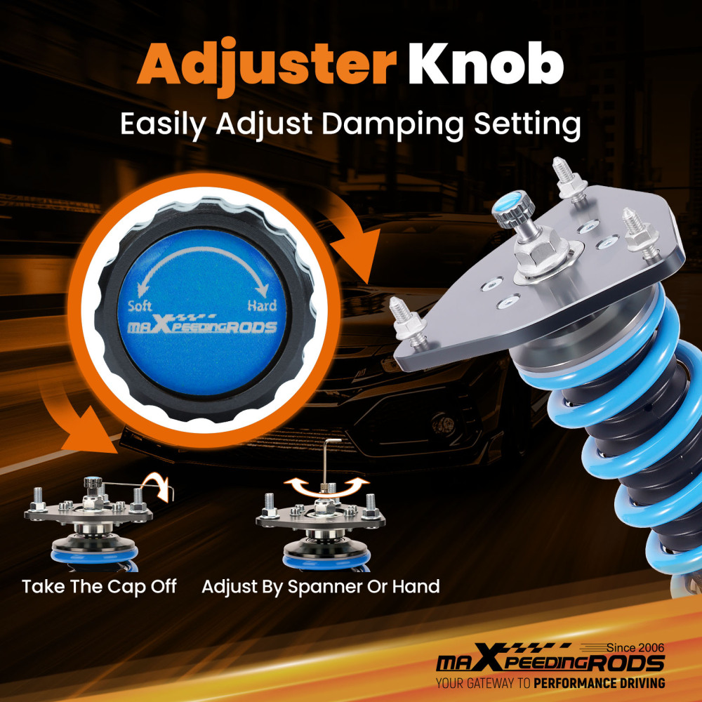 MaXpeedingrods Coilovers 24 Way Damper Suspension Kit for Altima Sedan L33 13-18