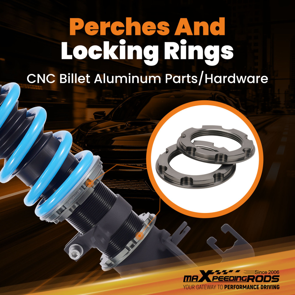 MaXpeedingrods T6 Coilovers Suspension Springs Kit for Altima Sedan L33 2013-18 Lowering Kit