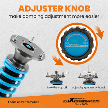 MaXpeedingrods 24 Way Adjustable Coilover Kit compatible for Cadillac CT4 RWD 2020-2022