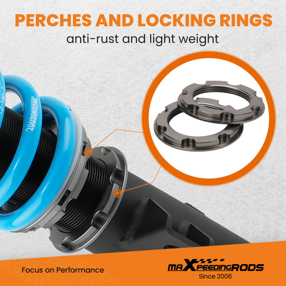 MaXpeedingrods 24 Way Adjustable Coilover Kit compatible for Cadillac CT4 RWD 2020-2022