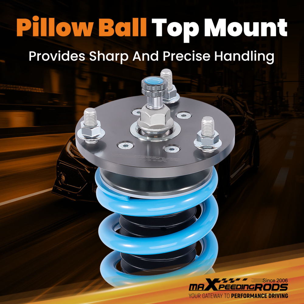 maxpeedingrods 24 Ways Damper Coilover compatible for Ford Falcon BA sedan BF sedan 02-08