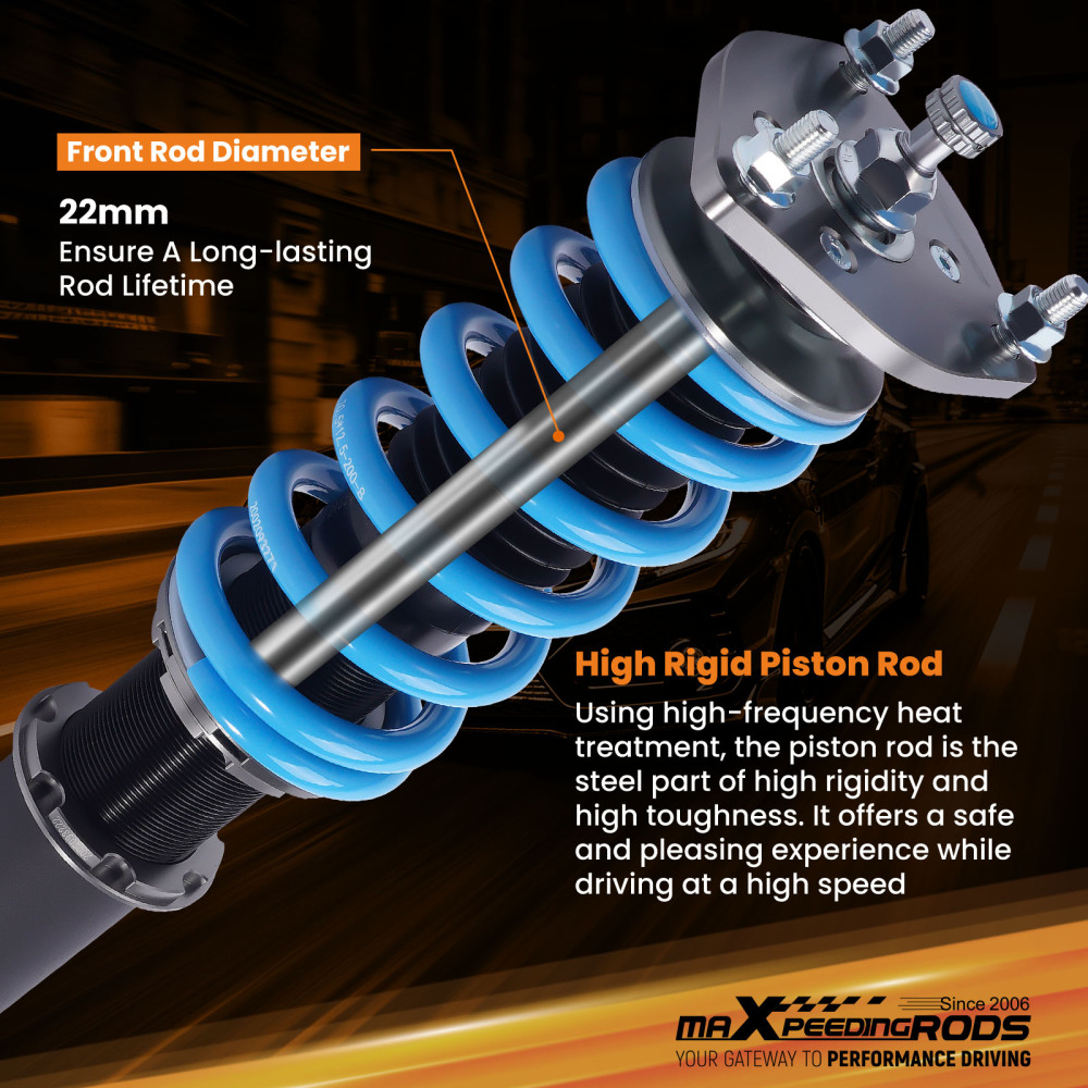 MaXpeedingrods T6 Coilovers For Mercedes-Benz W205 C200 C300 C350 RWD 15-21