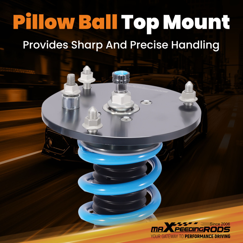 24 Level Damping Coilovers Suspension Kit compatible for BMW 3 Series F30 328i 335i 2012-18