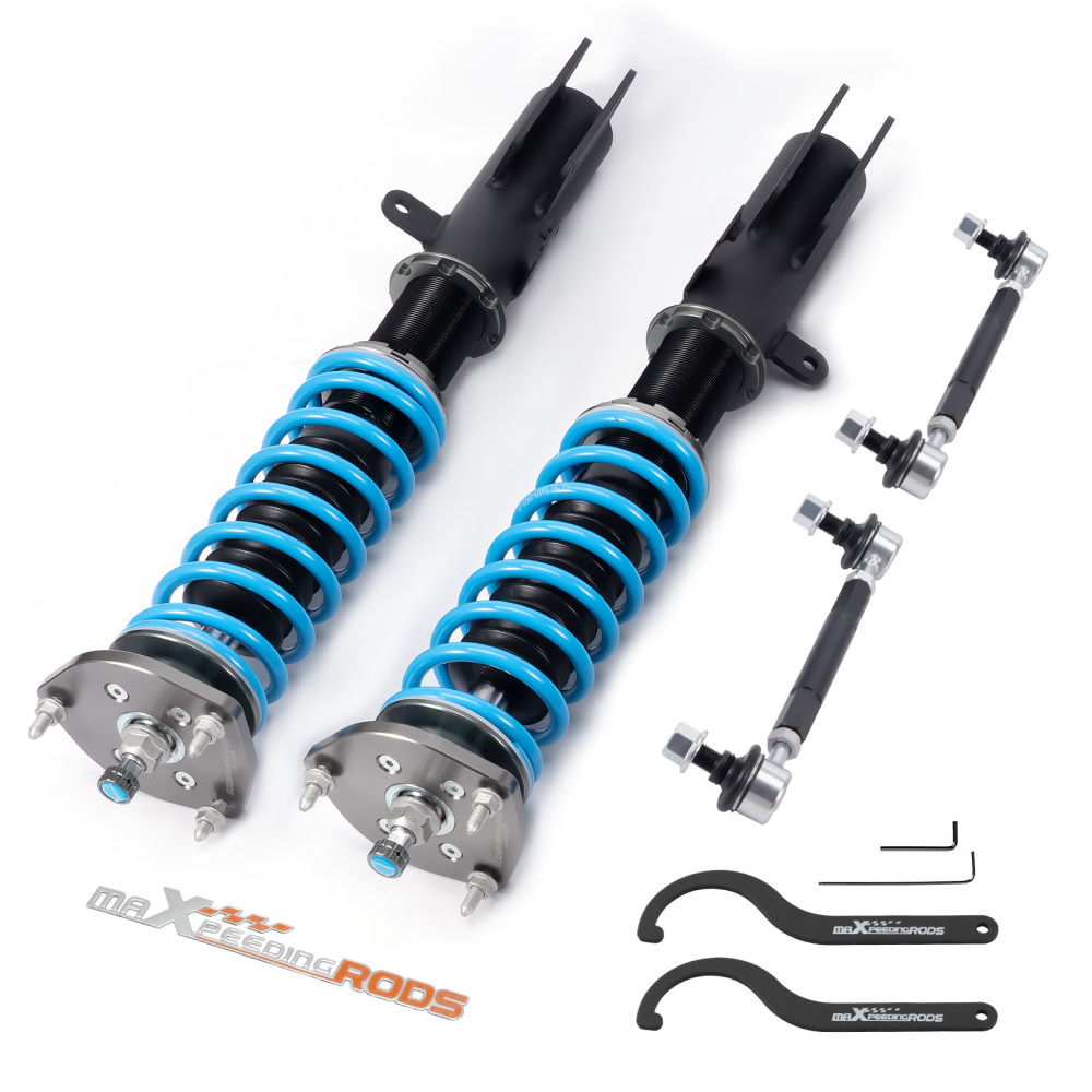 Compatible for TOYOTA AVALON 2006 Built After 12/05 Production Date Double Adjustable Maxpeedingrods Spring Shock Absorber lowering kit