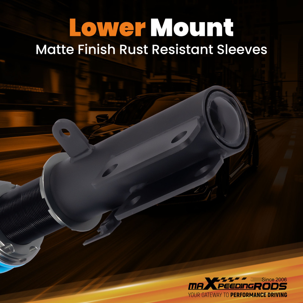 Compatible for TOYOTA AVALON 2006 Built After 12/05 Production Date Double Adjustable Maxpeedingrods Spring Shock Absorber lowering kit