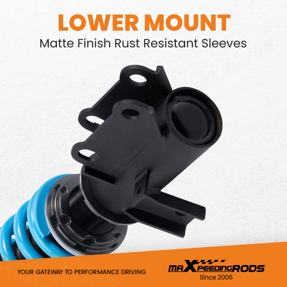 24-Way Damper Adjustable Coilovers Suspension Kit compatible for Chevrolet Camaro 10-15