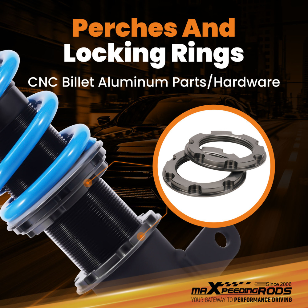 MaXpeedingrods Coilovers Suspension Kit compatible for Toyota Camry SE / XSE (XV70) 2018-21