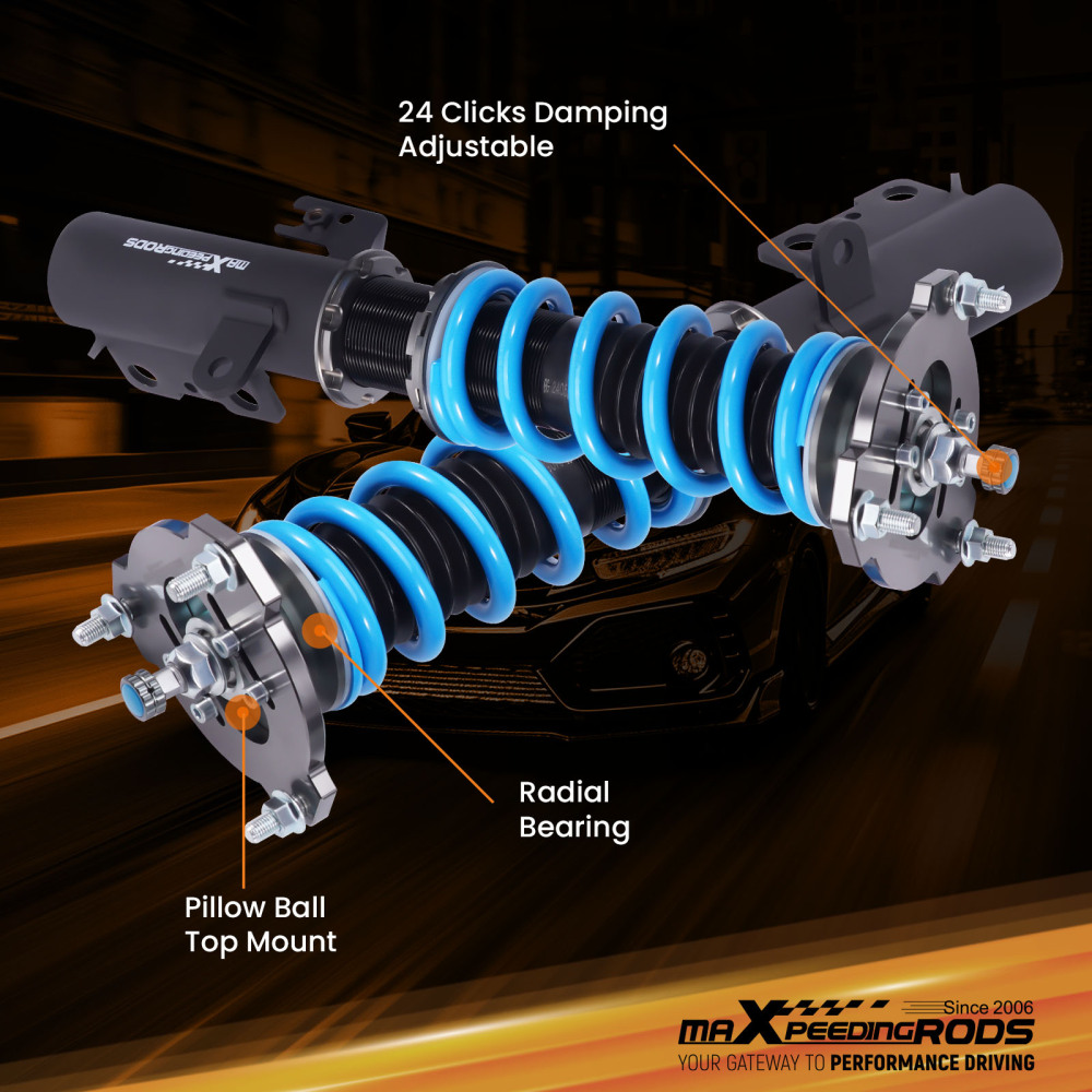 MaXpeedingrods Coilovers Suspension Kit compatible for Toyota Camry SE / XSE (XV70) 2018-21