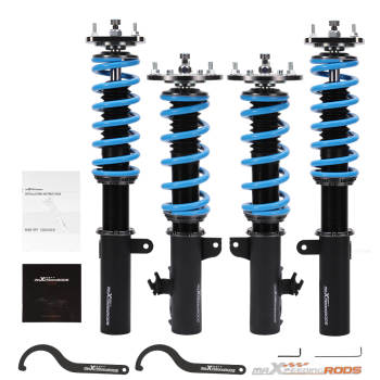 24 Way Damper Coilover Suspension Kit compatible for Toyota Camry 92-01 compatible for Lexus ES300 92-01 Lowering Kit