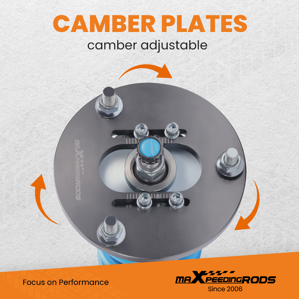 24 Way Damper Coilover Suspension Kit compatible for Toyota Camry 92-01 compatible for Lexus ES300 92-01 Lowering Kit