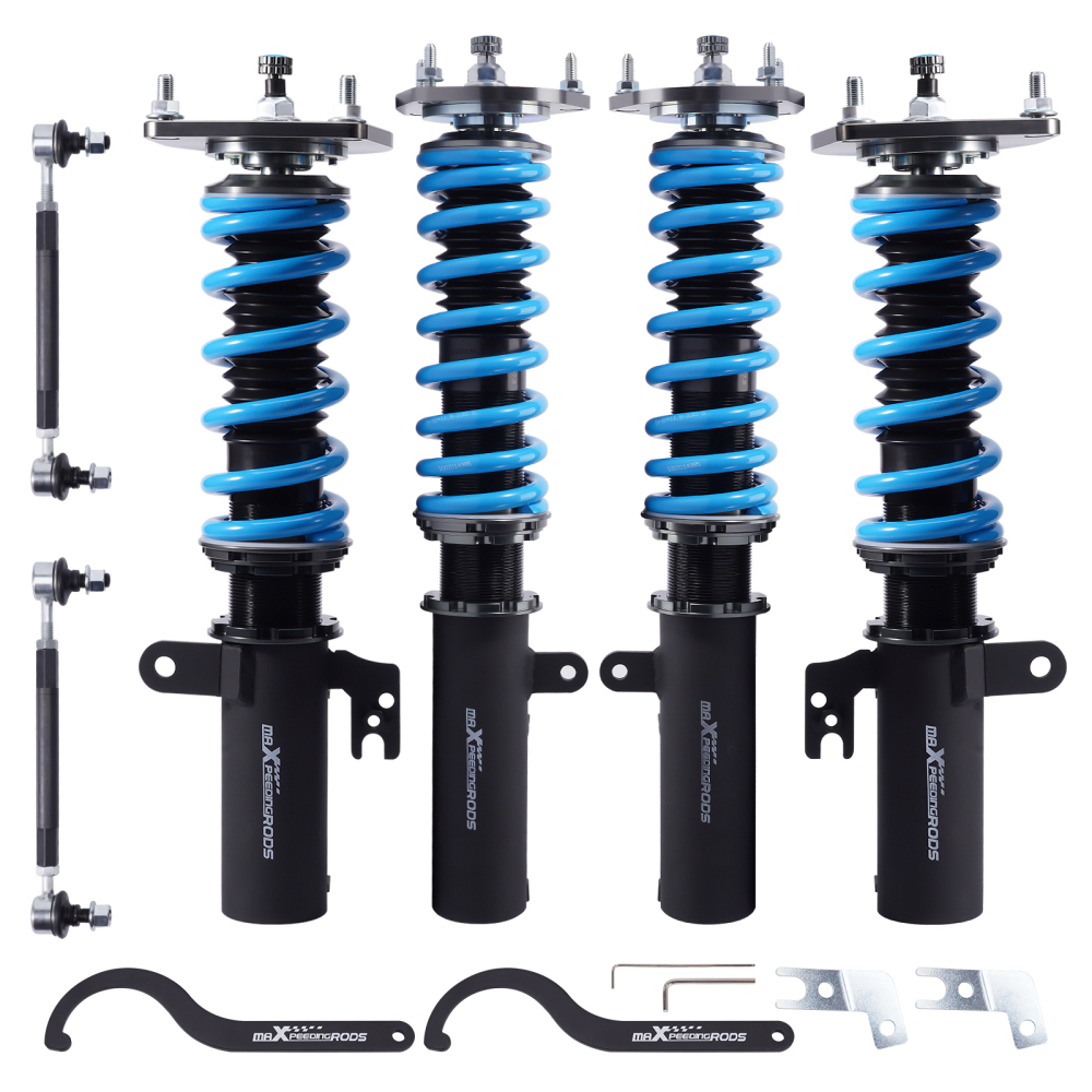 Compatible for Toyota Camry L/LE/XLE 12-17 24 Step Damper Coilovers Shocks Lowering Kit