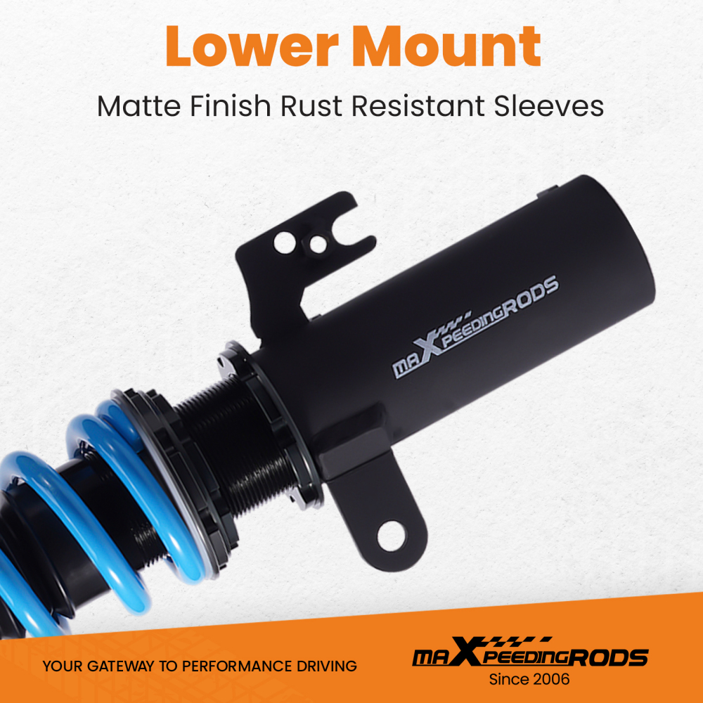 Compatible for Toyota Camry L/LE/XLE 12-17 24 Step Damper Coilovers Shocks Lowering Kit