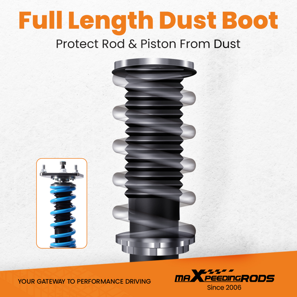 Compatible for Toyota Camry L/LE/XLE 12-17 24 Step Damper Coilovers Shocks Lowering Kit