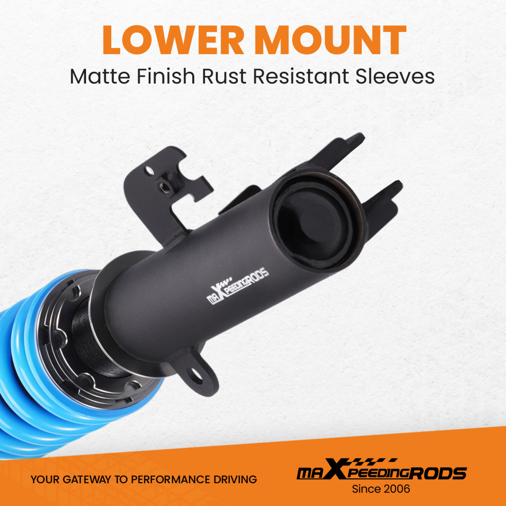 24 Click Damper Coilovers Suspension compatible for Toyota Camry 02-06 Height Adjustable