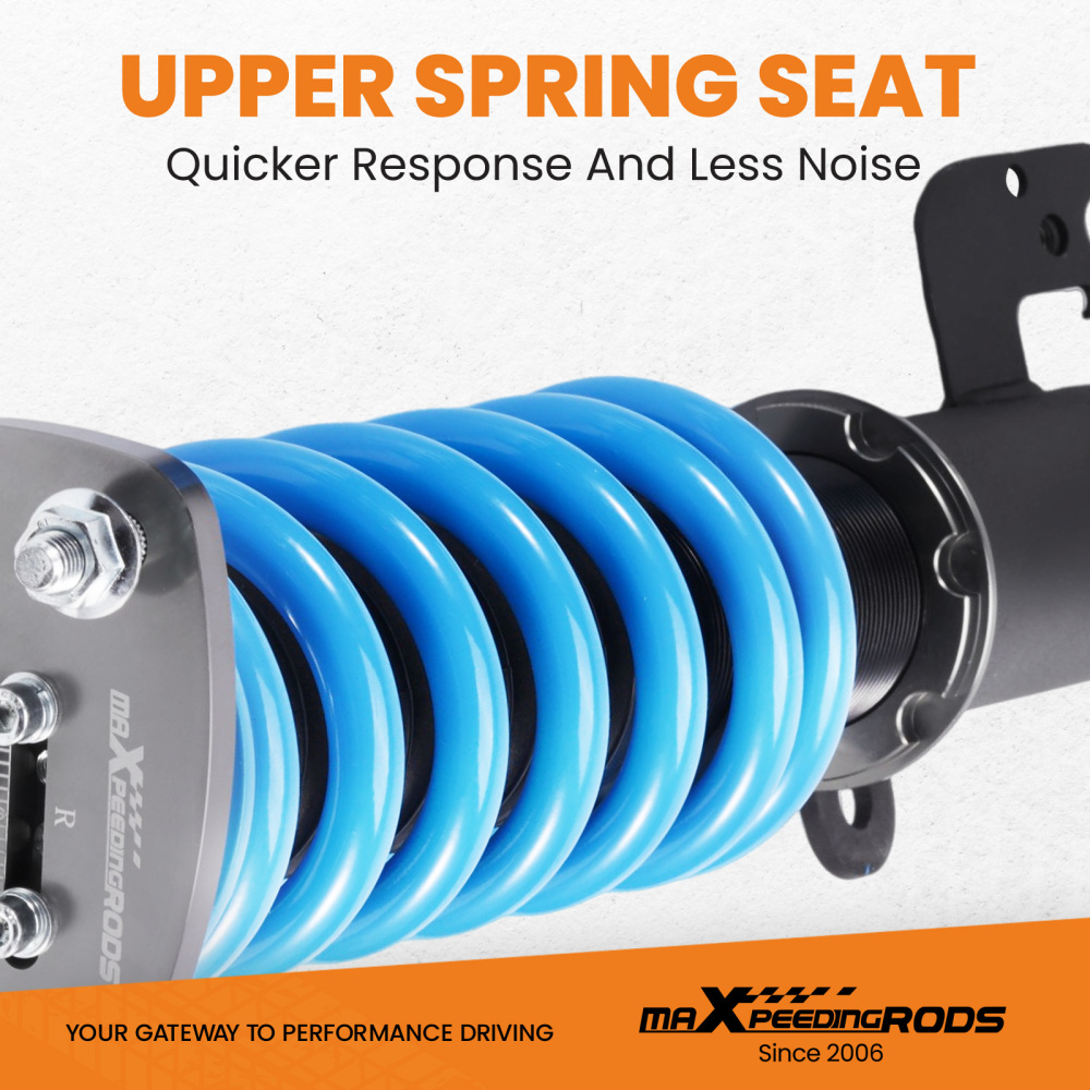 24 Click Damper Coilovers Suspension compatible for Toyota Camry 02-06 Height Adjustable