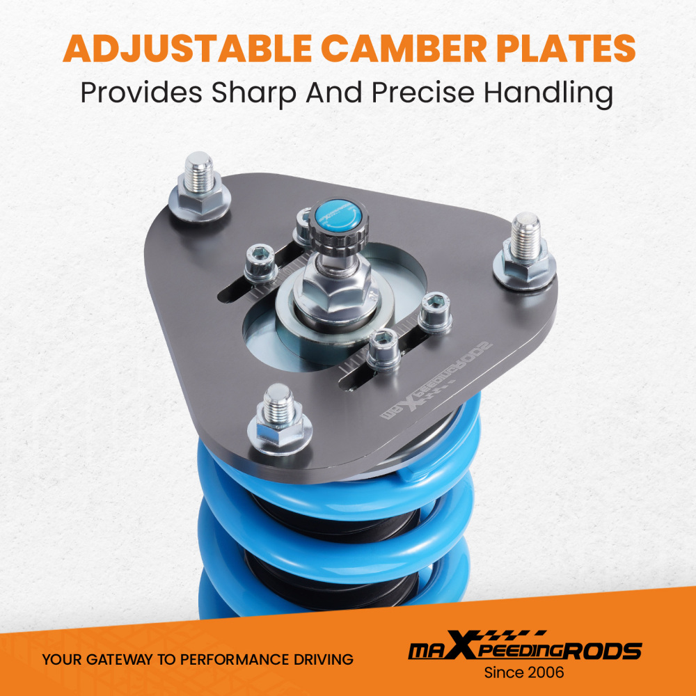 Compatible for Toyota Celica 2000-2006 MaXpeedingrods 24 Way Damper Coilovers Suspension Lowering Kit