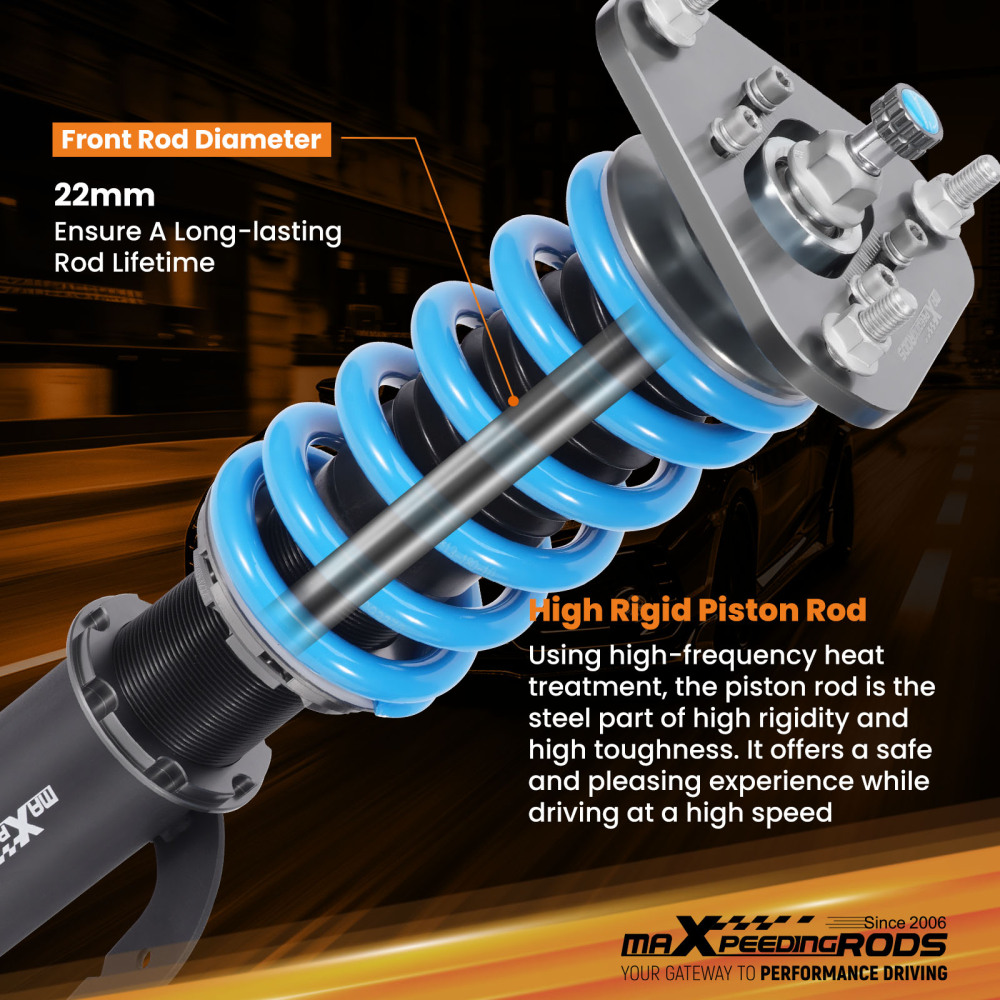 24 Damping Levels Coilover compatible for Toyota Celica GT GTS compatible for FWD 2.0L 1990-1999 Twin Tube