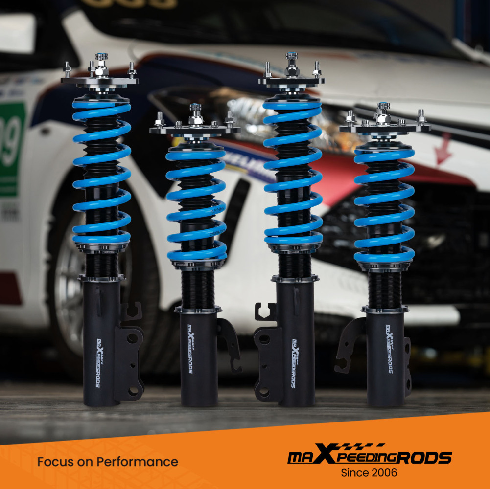 MaXpeedingrods New Version Coilovers Suspension compatible for Toyota Celica GT GTS compatible for FWD Lowering Kit