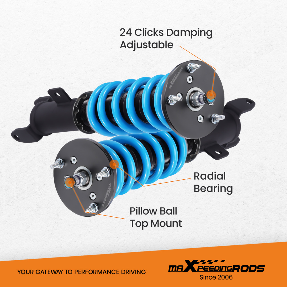 Kit Assetto Regolabile a Ghiera compatibile per Chrysler 300 C 2011-2022 5.7 6.4 SRT8 LE, LX