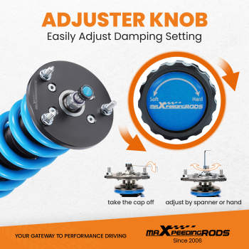 24 Way Damping Adj. Coilovers For Challenger Charger 2011-22 Shocks Struts Kit Lowering Kit