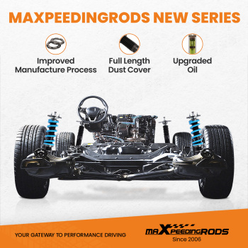 Amortisseurs Combinés Filetés compatible pour Dodge Challenger Charger 2011-2022