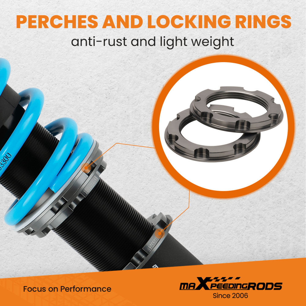 Suspensiones completas Amortiguadores compatible para Honda civic VII Coupe EM2 2001-2005