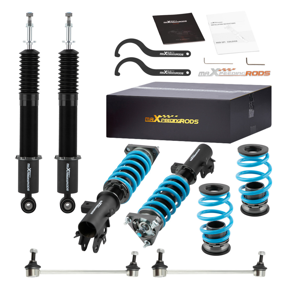 MaXpeedingrods COT6 Adjustable Coilover Lowering Kit compatible for Honda Civic 2012-2015
