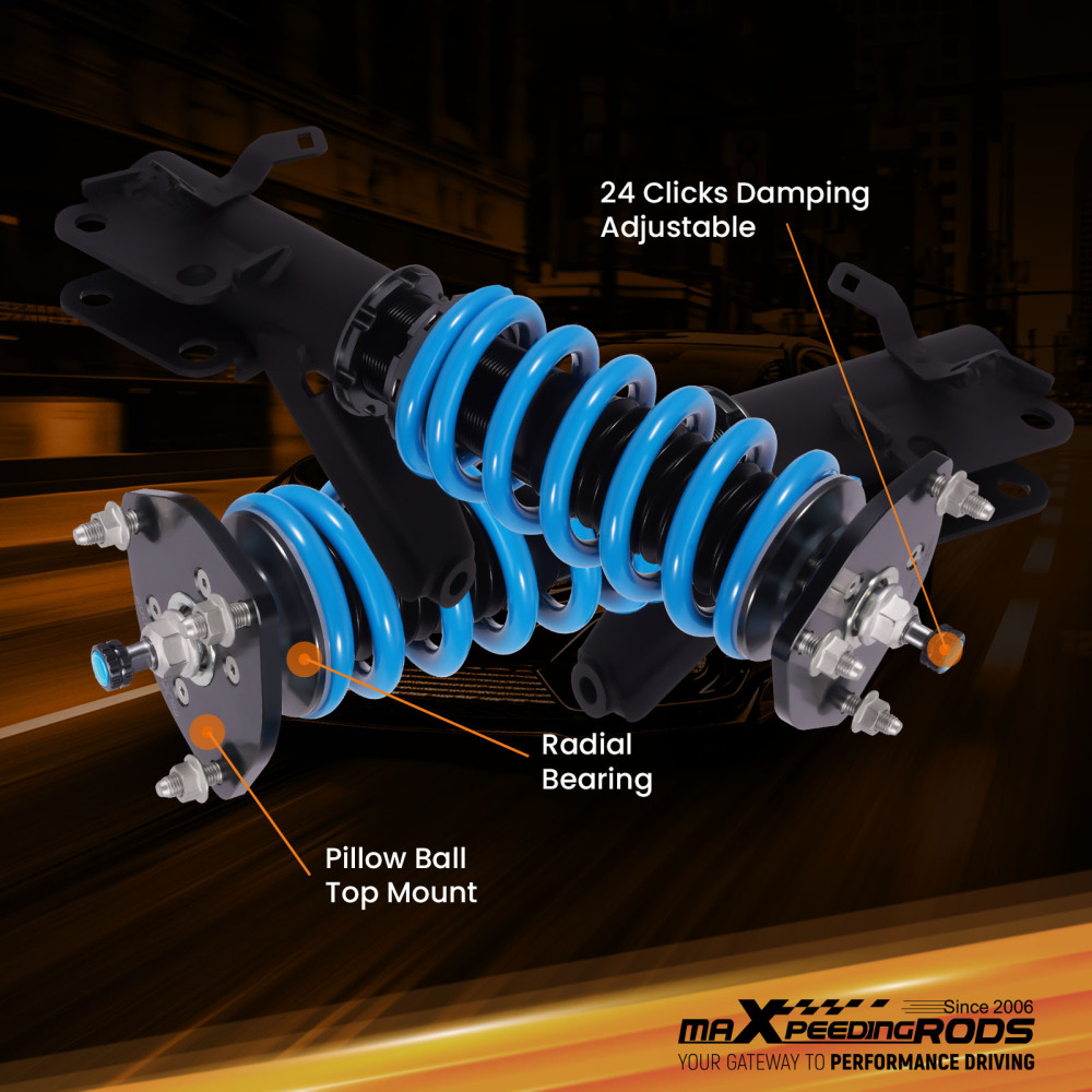 KIt Assetto a Ghiera Ammortizzatori compatibile per Honda Civic EM2 01-05 Suspension