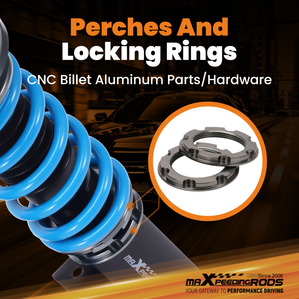 MaXpeedingrods Coilovers Struts Lowering Kit compatible for Honda Civic Si (FC1/FC3) 17-21