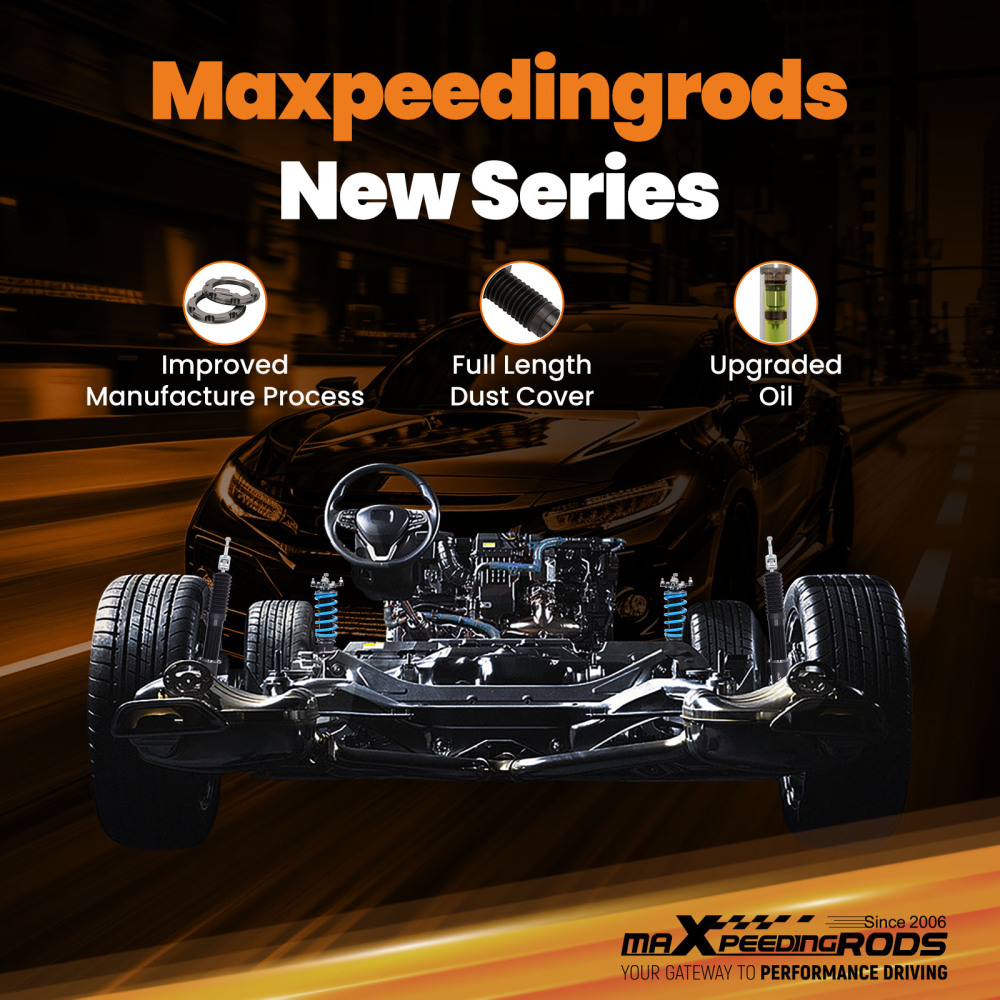 MaXpeedingrods Coilovers Struts Lowering Kit compatible for Honda Civic Si (FC1/FC3) 17-21